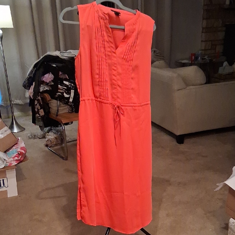 Adrienne Vittadini Coral Maxi Dress